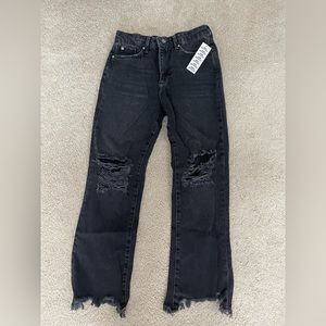NWT BDG Urban Outfitters Black distressed jeans